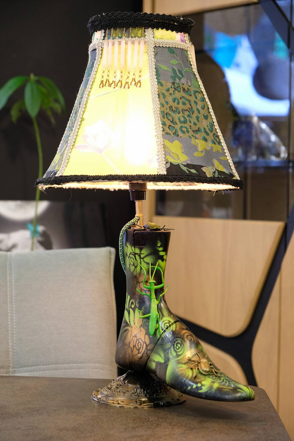 Lampe (création artisanale unique), disponible dans votre magasin meubles et décoration à Ugine (73)